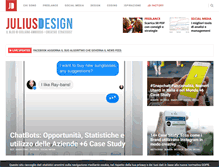 Tablet Screenshot of juliusdesign.net